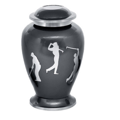 Golf Classic Sports Cremation Urn