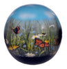 Image of Butterfly Garden Sphere of Life Hand Painted Cremation Urn -  product_seo_description -  Adult Urn -  Divinity Urns.