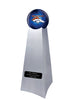 Image of Championship Trophy Cremation Urn with Optional Football and Denver Broncos Ball Decor and Custom Metal Plaque -  product_seo_description -  Championship Trophy Urn -  Divinity Urns.