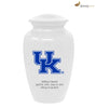 Image of University of Kentucky Wildcats Memorial Cremation Urn - White - Divinity Urns