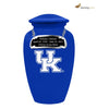Image of University of Kentucky Wildcats Memorial Cremation Urn - Blue - Divinity Urns