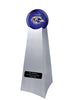 Image of Championship Trophy Urn with Optional Baltimore Ravens Ball Decor and Custom Metal Plaque - Divinity Urns