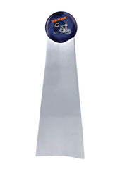 Championship Trophy Cremation Urn with Optional Chicago Bears Ball Decor and Custom Metal Plaque