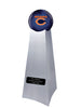 Image of Championship Trophy Cremation Urn with Optional Chicago Bears Ball Decor and Custom Metal Plaque - Divinity Urns