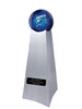 Image of Championship Trophy Cremation Urn with Optional Detroit Lions Ball Decor and Custom Metal Plaque - Divinity Urns