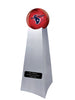 Image of Championship Trophy Cremation Urn with Optional Houston Texans Ball Decor and Custom Metal Plaque - Divinity Urns