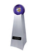 Image of Championship Trophy Cremation Urn with Optional Football and Minnesota Vikings Ball Decor and Custom Metal Plaque - Divinity Urns