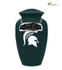 Image of Michigan State University Spartans Memorial Cremation Urn,  Sports Urn - Divinity Urns