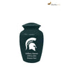 Image of Michigan State University Spartans Memorial Cremation Urn,  Sports Urn - Divinity Urns