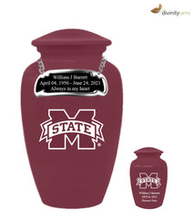 Mississippi State Bulldogs Memorial Collegiate Cremation Urn