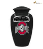 Image of Ohio State Football Collegiate Classic Urn - Black Funeral Urn,  Sports Urn - Divinity Urns