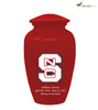 Image of Red North Carolina State Wolfpack Collegiate Cremation Urn,  Sports Urn - Divinity Urns