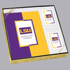 Image of Purple Louisiana State University Tigers Memorial Cremation Urn,  Sports Urn - Divinity Urns