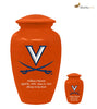 Image of Virginia University Cavaliers Memorial Cremation Urn,  Sports Urn - Divinity Urns