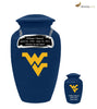 Image of West Virginia Mountaineers Collegiate Cremation Urn,  Sports Urn - Divinity Urns