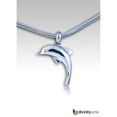 Baby Dolphin Cremation Pendant Jewelry -  product_seo_description -  Jewelry -  Divinity Urns.
