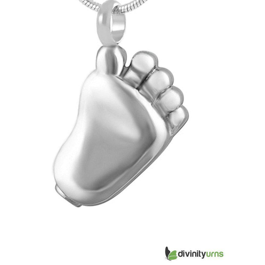 Baby Steps Cremation Pendant Jewelry -  product_seo_description -  Jewelry -  Divinity Urns.