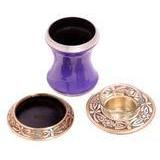 Baroque Purple Tealight Cremation Urn -  product_seo_description -  Tealight Urn -  Divinity Urns.