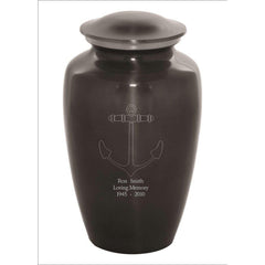 Custom Engraved Anchor Sports Urn -  product_seo_description -  Sports Urn -  Divinity Urns.