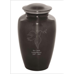 Custom Engraved Dove Sports Urn -  product_seo_description -  Sports Urn -  Divinity Urns.