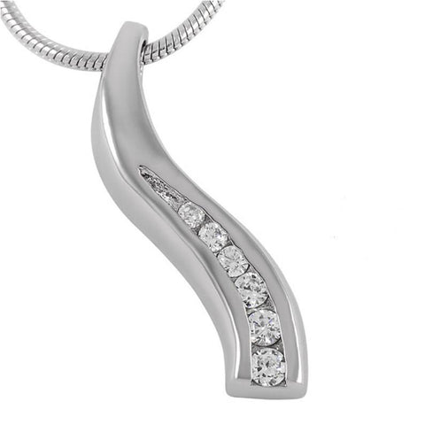Diamond Line Pendant -  product_seo_description -  Jewelry -  Divinity Urns.
