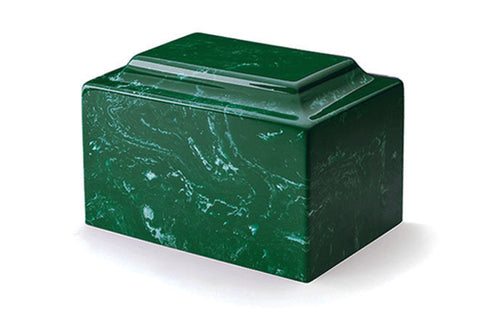 Evergreen Deluxe Cultured Marble Cremation Urn - Divinity Urns