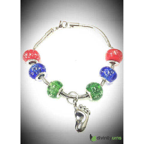 "Fantastic Fall" Murano bead cremation Bracelet -  product_seo_description -  Jewelry -  Divinity Urns.