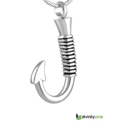 Fish Hook Pendant -  product_seo_description -  Jewelry -  Divinity Urns.