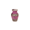 Image of Classic Lotus Pink Alloy Cremation Urn -  product_seo_description -  Alloy Urns -  Divinity Urns.
