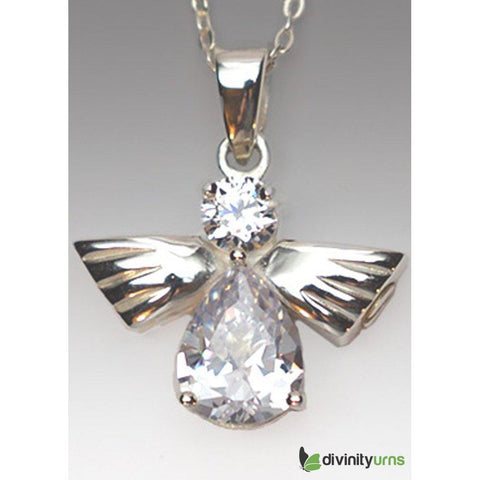 Silver Angel of High Jewelry -  product_seo_description -  Memorial Ceremony Supplies -  Divinity Urns.