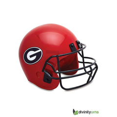 University Of Georgia Football Helmet Sports Cremation Urn -  product_seo_description -  Sports Urn -  Divinity Urns.