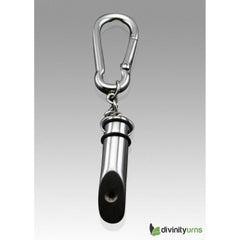 Whistle Cylinder Keepsake Keychain -  product_seo_description -  Memorial Urns -  Divinity Urns.