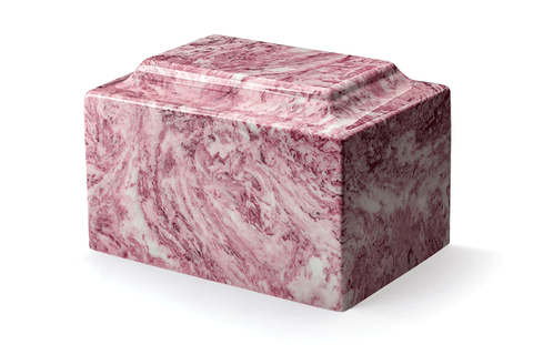 Wild Rose Deluxe Cultured Marble Cremation Urn - Divinity Urns
